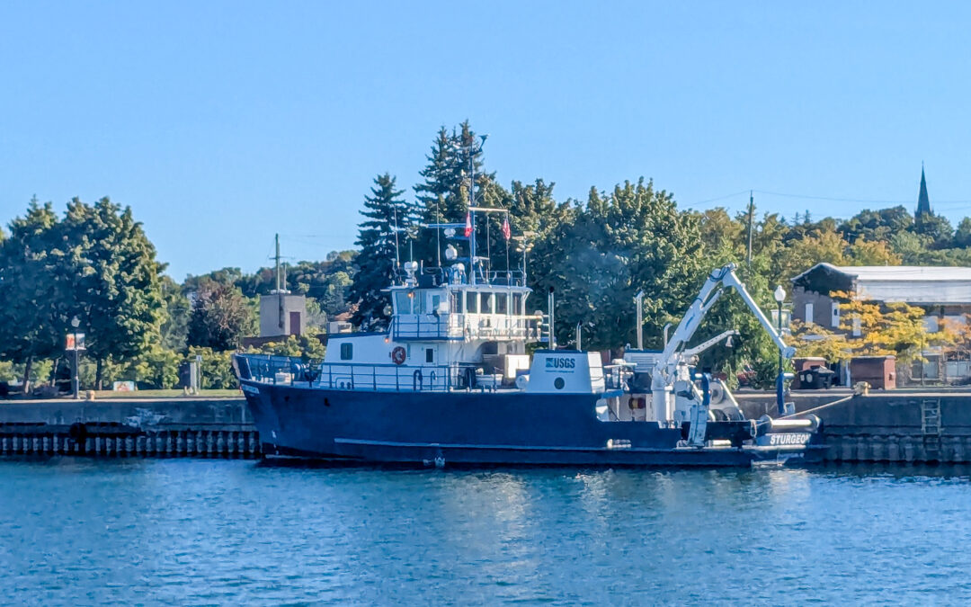 Research Vessel on Georgian Bay